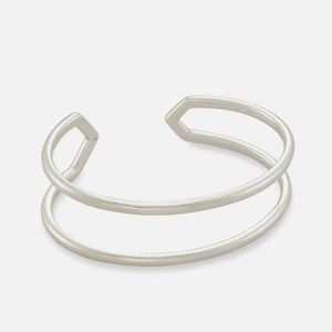 Kendra Scott Silver Mica Cuff bracelet